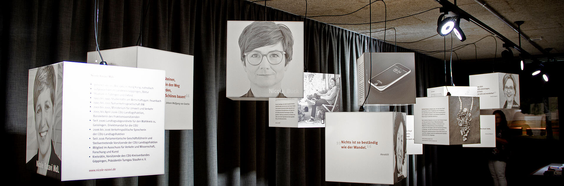 Spannende Frauen mit Lebenslaeufen