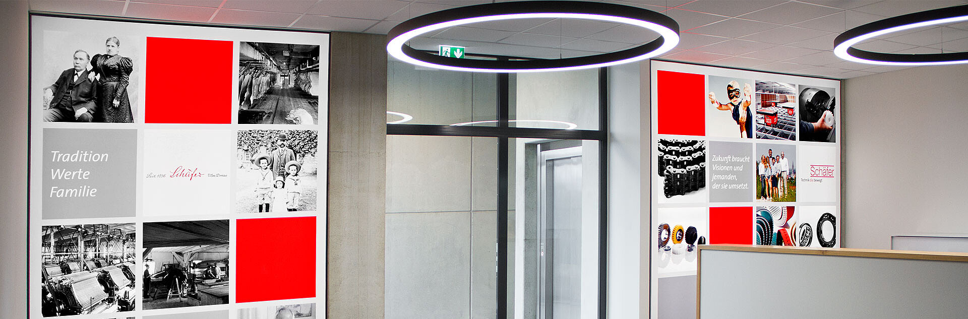 Emfpang bei Schaefer Technik mit historischen Fotos