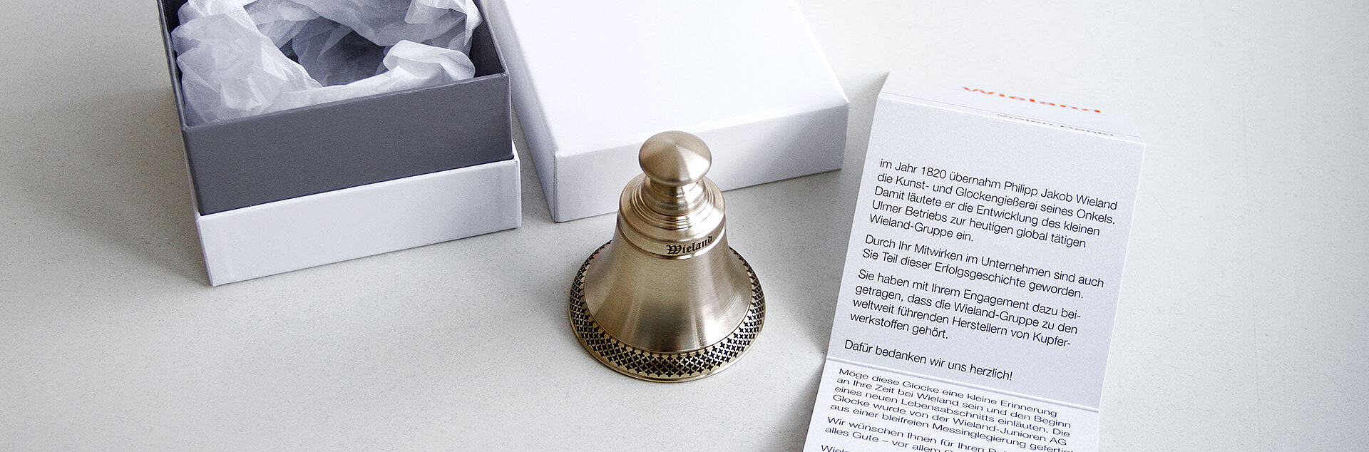 Messingglocke von Wieland Ulm